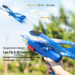 Toy Airplane Ejection Gliding Multifunctional Hand Throwing Outdoor Toys