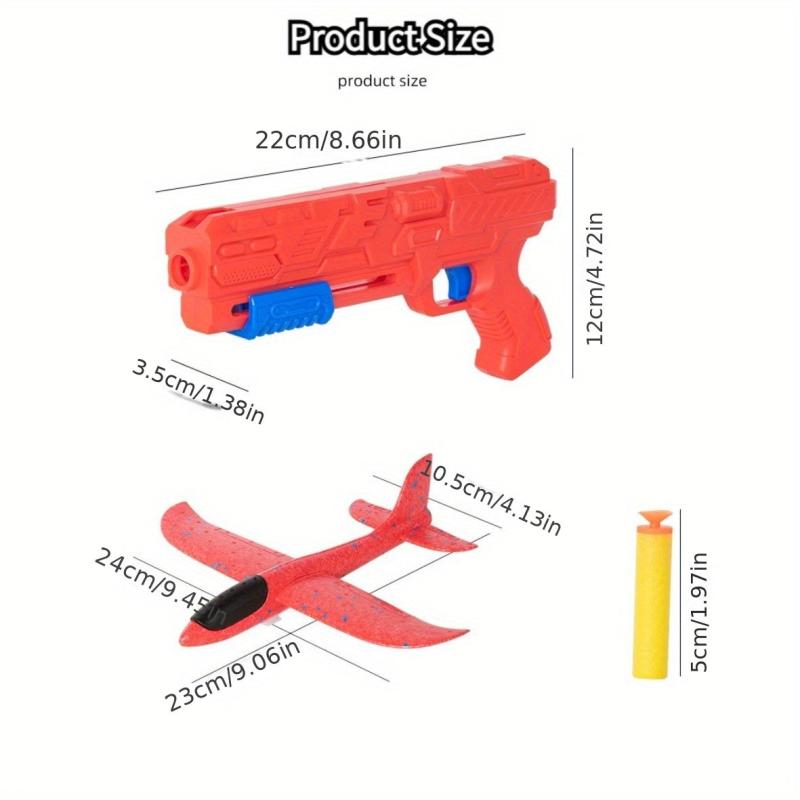 Toy Airplane Ejection Gliding Multifunctional Hand Throwing Outdoor Toys
