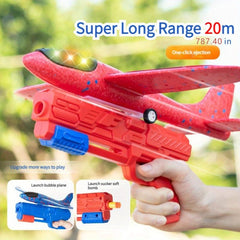Toy Airplane Ejection Gliding Multifunctional Hand Throwing Outdoor Toys