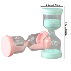 Cartoon Macaron Hourglass Timer for Kids
