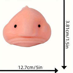 Ugly Fish Squeeze Plush Toy for Adults