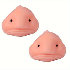 Ugly Fish Squeeze Plush Toy for Adults