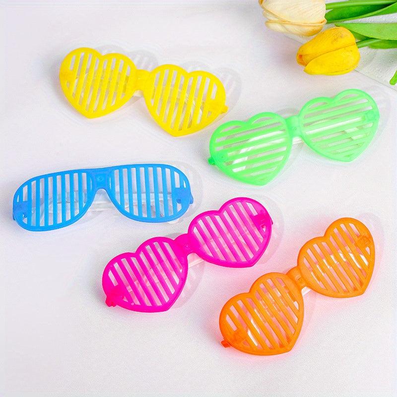 10pcs Blinded Creative Glasses Kids Party Events Sunglasses
