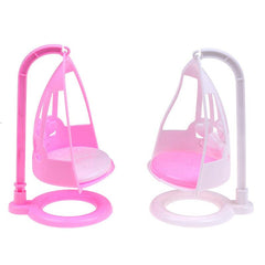 Mini Dollhouse Swing Chair Girl Doll Furniture Toys Doll House Decoration