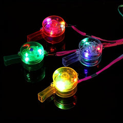 Glow-in-the-Dark Light Up Whistle Party Favors