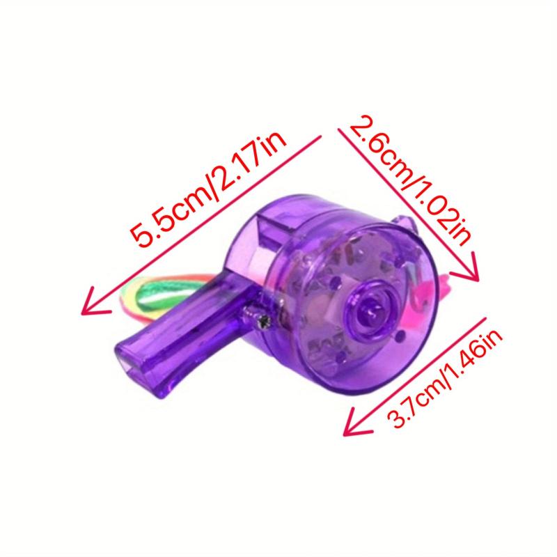 Glow-in-the-Dark Light Up Whistle Party Favors