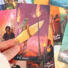 Oracle Card Rune Tarot Game Card Set