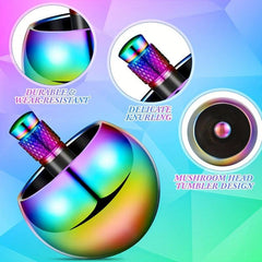 Automatic Mushroom Top Gyroscope Desktop Toy