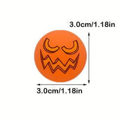 20pcs Halloween Glow Bouncy Balls for Party Favors Supplies