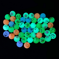 20pcs Halloween Glow Bouncy Balls for Party Favors Supplies