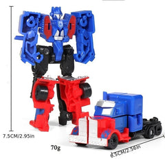 Transformation Toy Robot Mini Big Car Small Full Set Model Assembly Suit Boy Toy