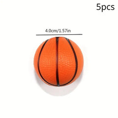 Mini Trumpet Basketball Stress Ball Toy for Kids