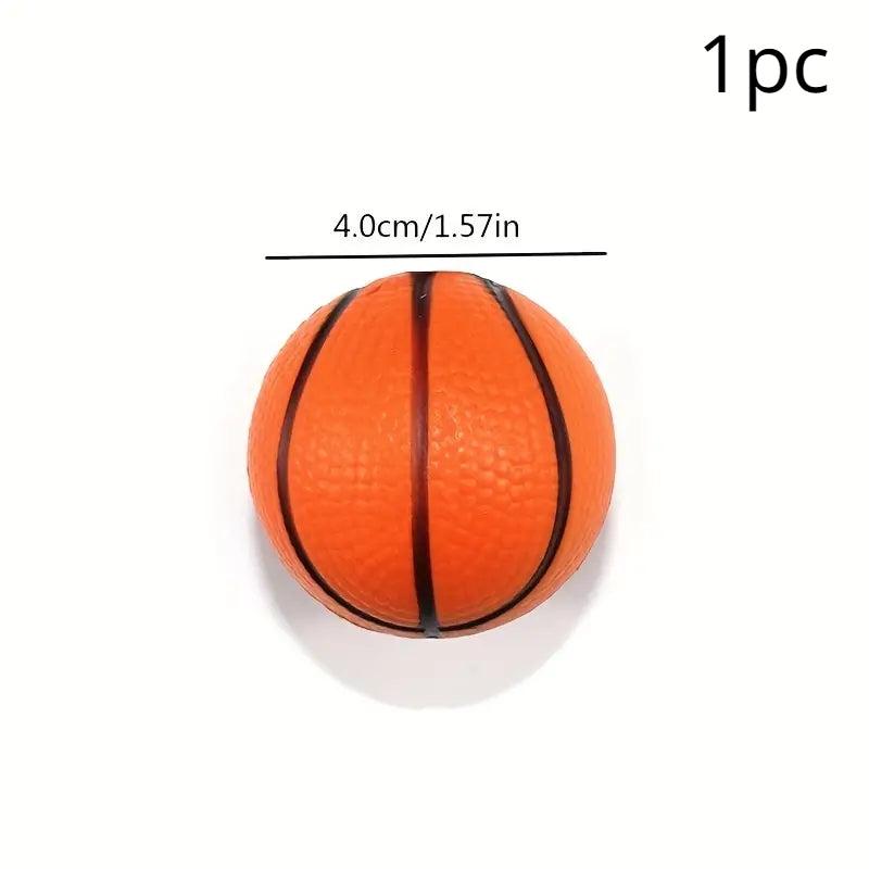 Mini Trumpet Basketball Stress Ball Toy for Kids
