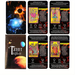 78 Cards Tarot With Keywords For Beginners Portable Size