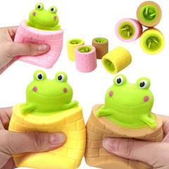 Frog Squeeze Toy for Stress Relief and Anxiety, Fun Party Favor