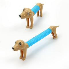 Pop Tubes Fidget Toys for Kids & Adults, Animals Tubes Sensory Toys