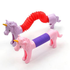 Pop Tubes Fidget Toys for Kids & Adults, Animals Tubes Sensory Toys