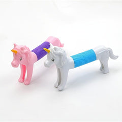 Pop Tubes Fidget Toys for Kids & Adults, Animals Tubes Sensory Toys
