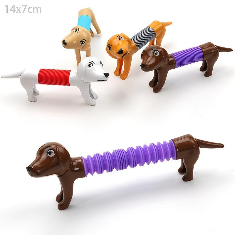Pop Tubes Fidget Toys for Kids & Adults, Animals Tubes Sensory Toys
