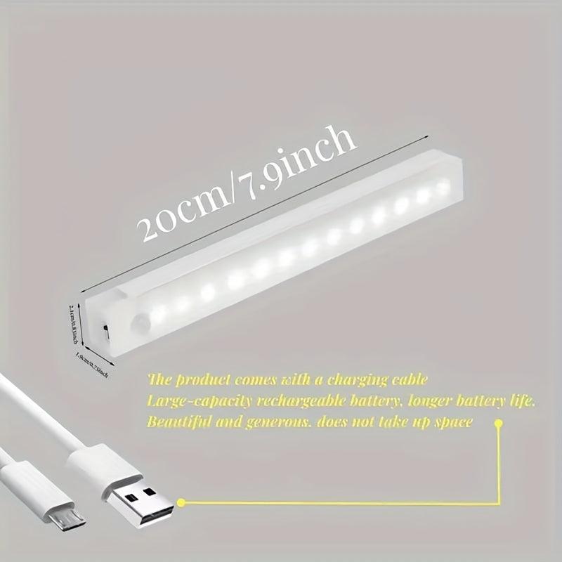 Motion Sensor Cabinet Light Closet Lighting Rechargeable Kitchen Night Lights