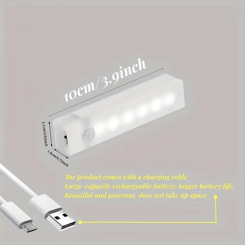 Motion Sensor Cabinet Light Closet Lighting Rechargeable Kitchen Night Lights