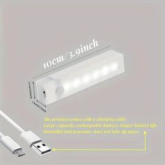 Motion Sensor Cabinet Light Closet Lighting Rechargeable Kitchen Night Lights