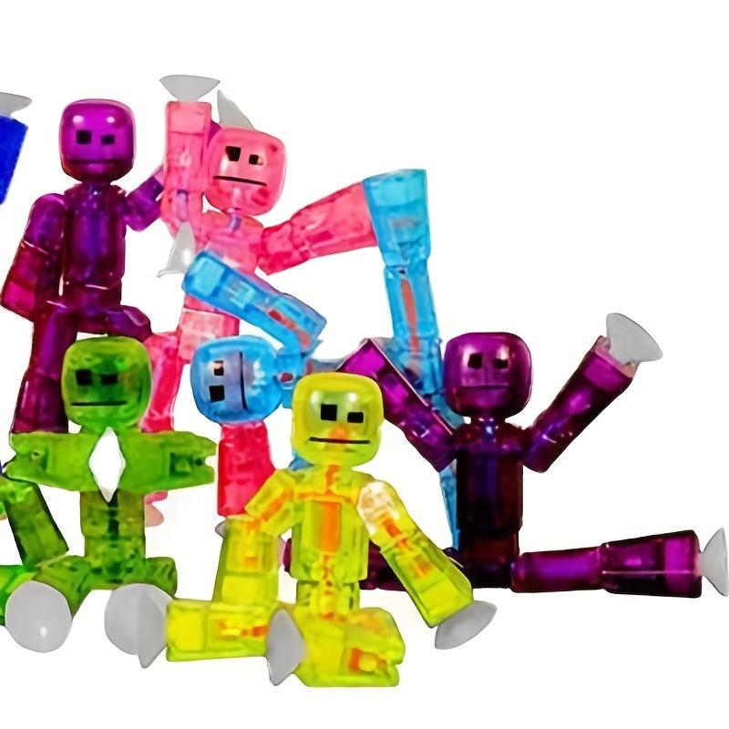 15inch Sticky Deformable Animal Figure Toy w/ Sucker