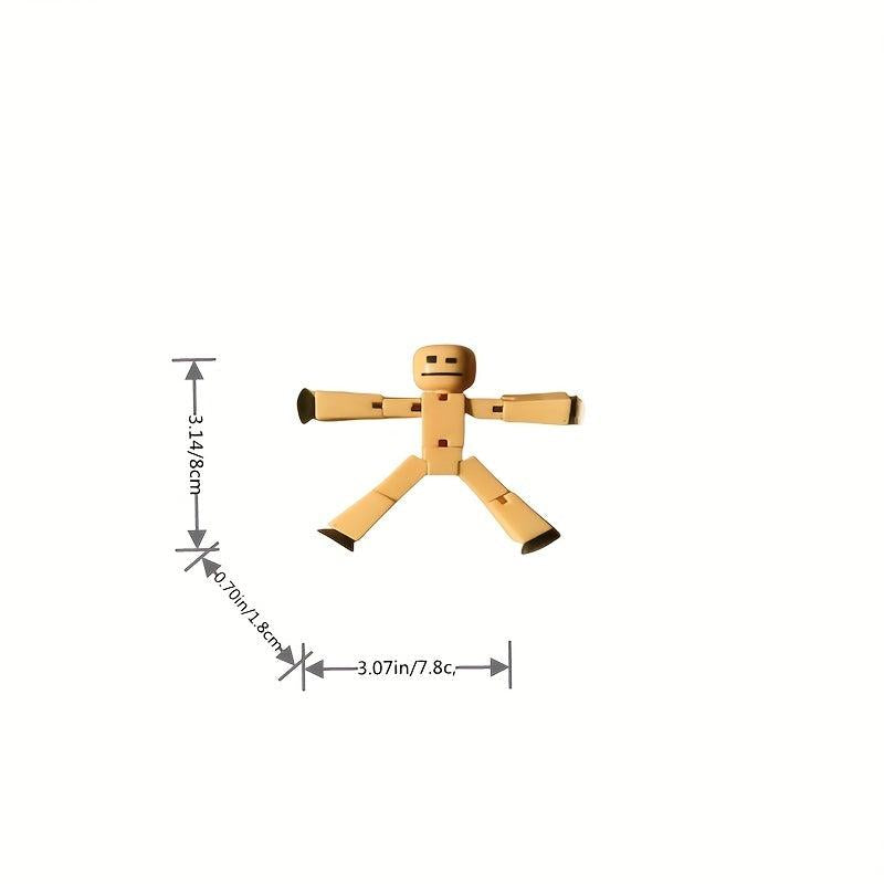 15inch Sticky Deformable Animal Figure Toy w/ Sucker