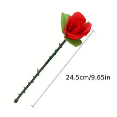 Classic Couple Confession Magic Folding Rose Magic Props