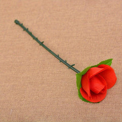 Classic Couple Confession Magic Folding Rose Magic Props