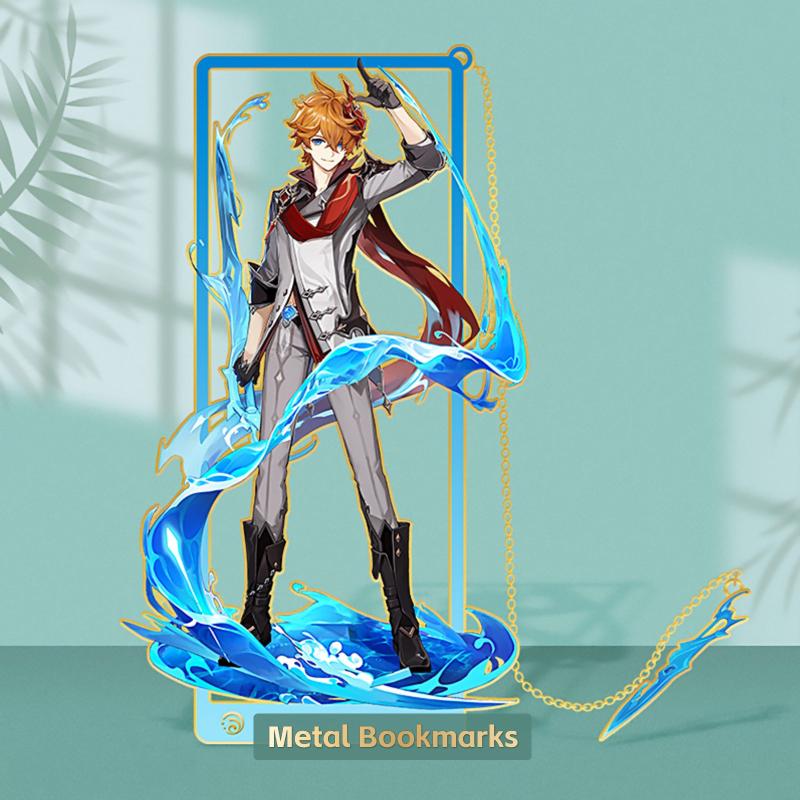 Anime Character Metal Bookmarks - Perfect Toy Gift & Reading Tool