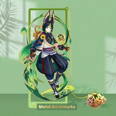 Anime Character Metal Bookmarks - Perfect Toy Gift & Reading Tool