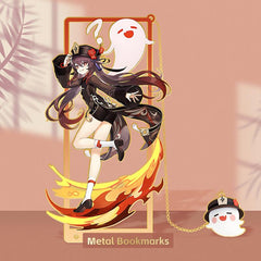 Anime Character Metal Bookmarks - Perfect Toy Gift & Reading Tool