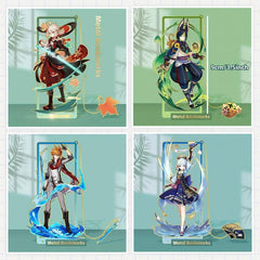 Anime Character Metal Bookmarks - Perfect Toy Gift & Reading Tool