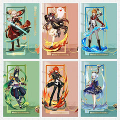 Anime Character Metal Bookmarks - Perfect Toy Gift & Reading Tool