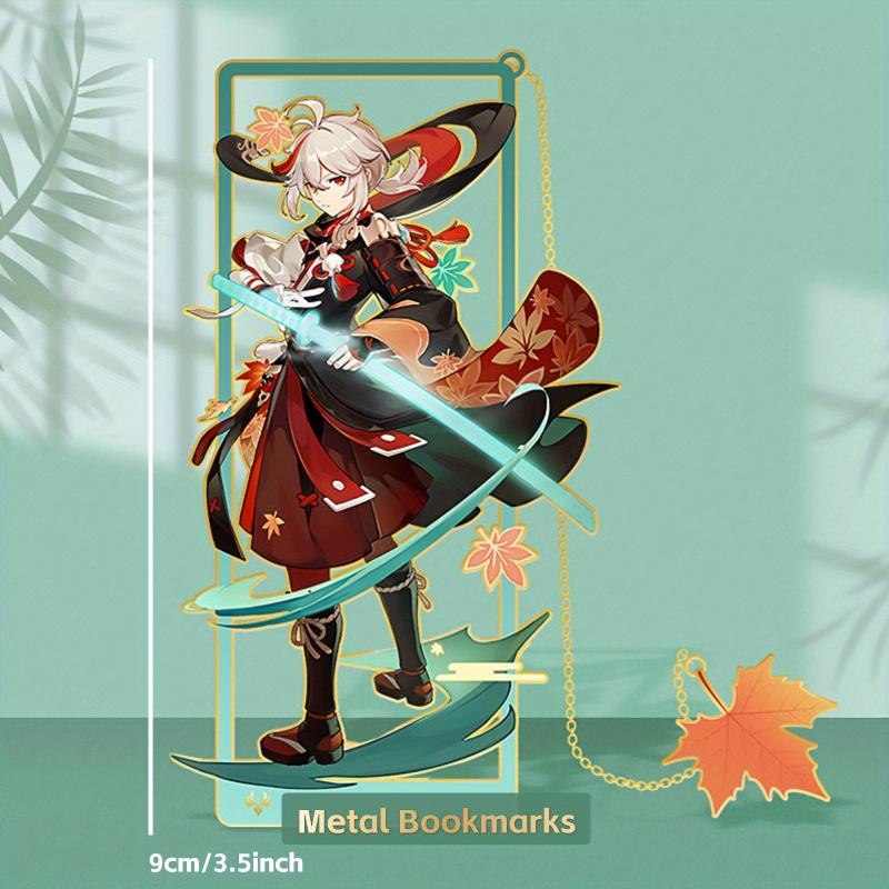 Anime Character Metal Bookmarks - Perfect Toy Gift & Reading Tool