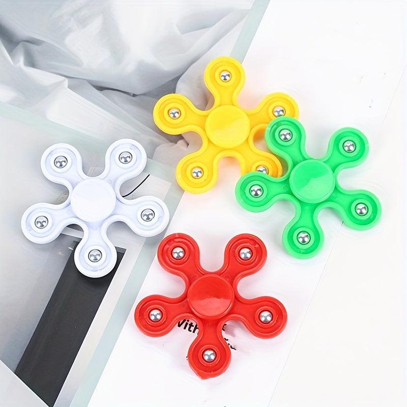6pcs Fingertip Spinning Top Toys for Decompression