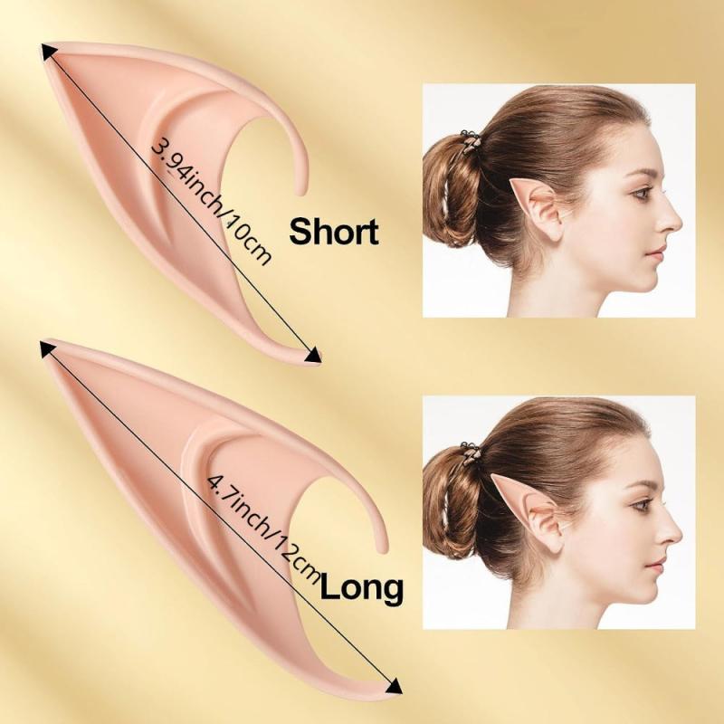 Medium & Long Elf Ears for Captivating Cosplay & Fair Ears Transformations