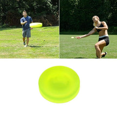Silicone Zip Chip Flying Disc, Mini Luminous Saucer