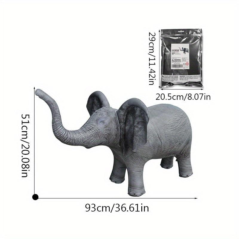 1Pc Cartoon Inflatable Animal Model for Kids' Special Occasions
