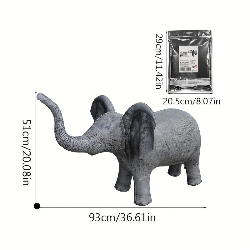 1Pc Cartoon Inflatable Animal Model for Kids' Special Occasions