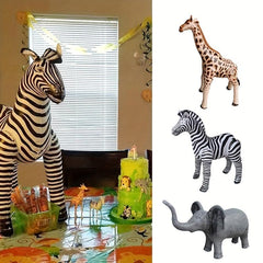 1Pc Cartoon Inflatable Animal Model for Kids' Special Occasions
