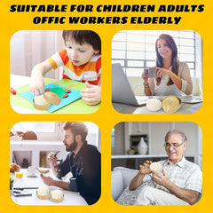 Bun Squishy Fingertip Toy Dumpling Stress Ball