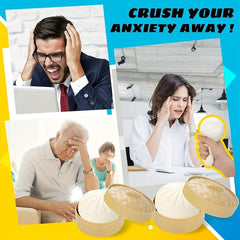 Bun Squishy Fingertip Toy Dumpling Stress Ball