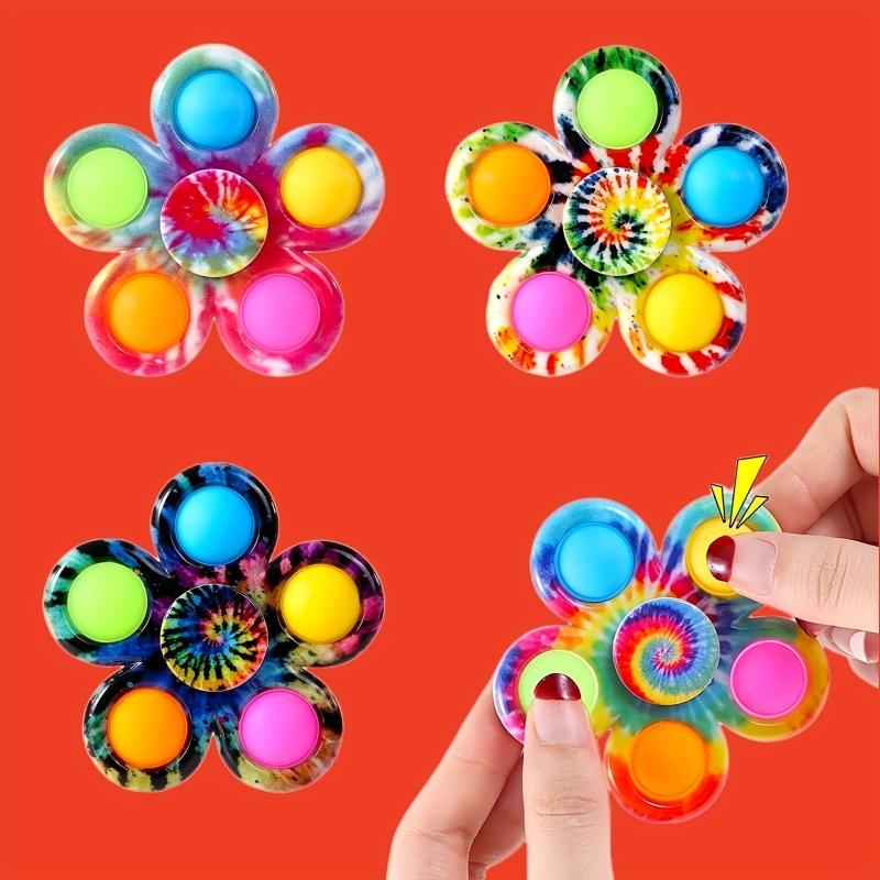 Anti Stress Fidget Spinner Sensory Toy Spinning Kids Funny Bubble Toy