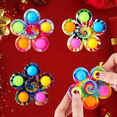 Anti Stress Fidget Spinner Sensory Toy Spinning Kids Funny Bubble Toy