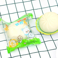 Soft TPR Dumpling Stress Relief Toy - Sensory Anti Stress Squeeze Toy