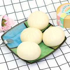 Soft TPR Dumpling Stress Relief Toy - Sensory Anti Stress Squeeze Toy