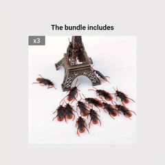Halloween Mock Cockroaches Pranks Toys Soft Material