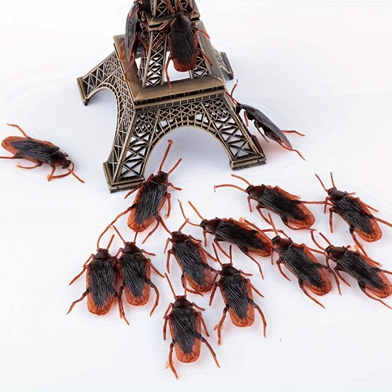 Halloween Mock Cockroaches Pranks Toys Soft Material